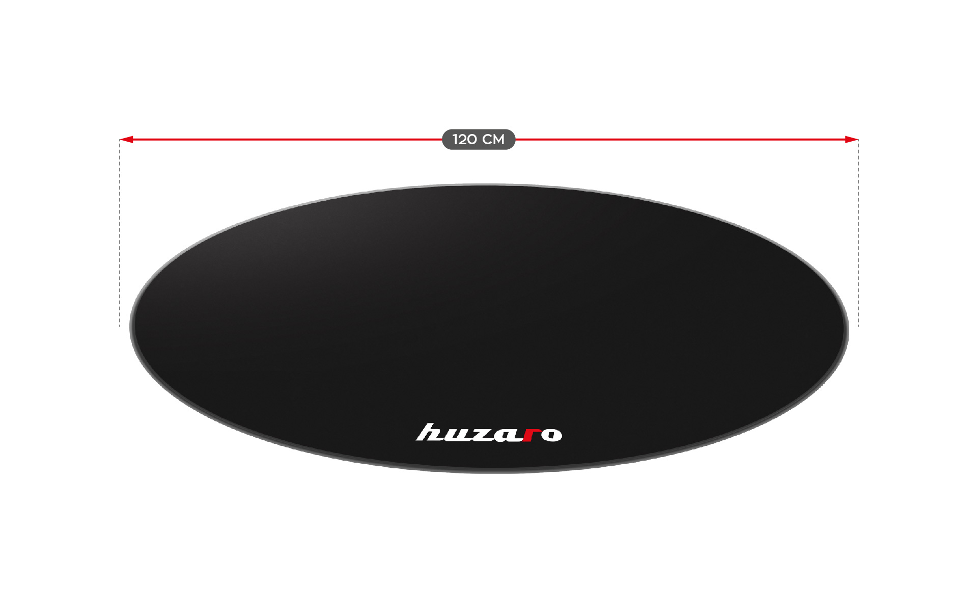 Abmessungen der Huzaro FloorMat 3.0