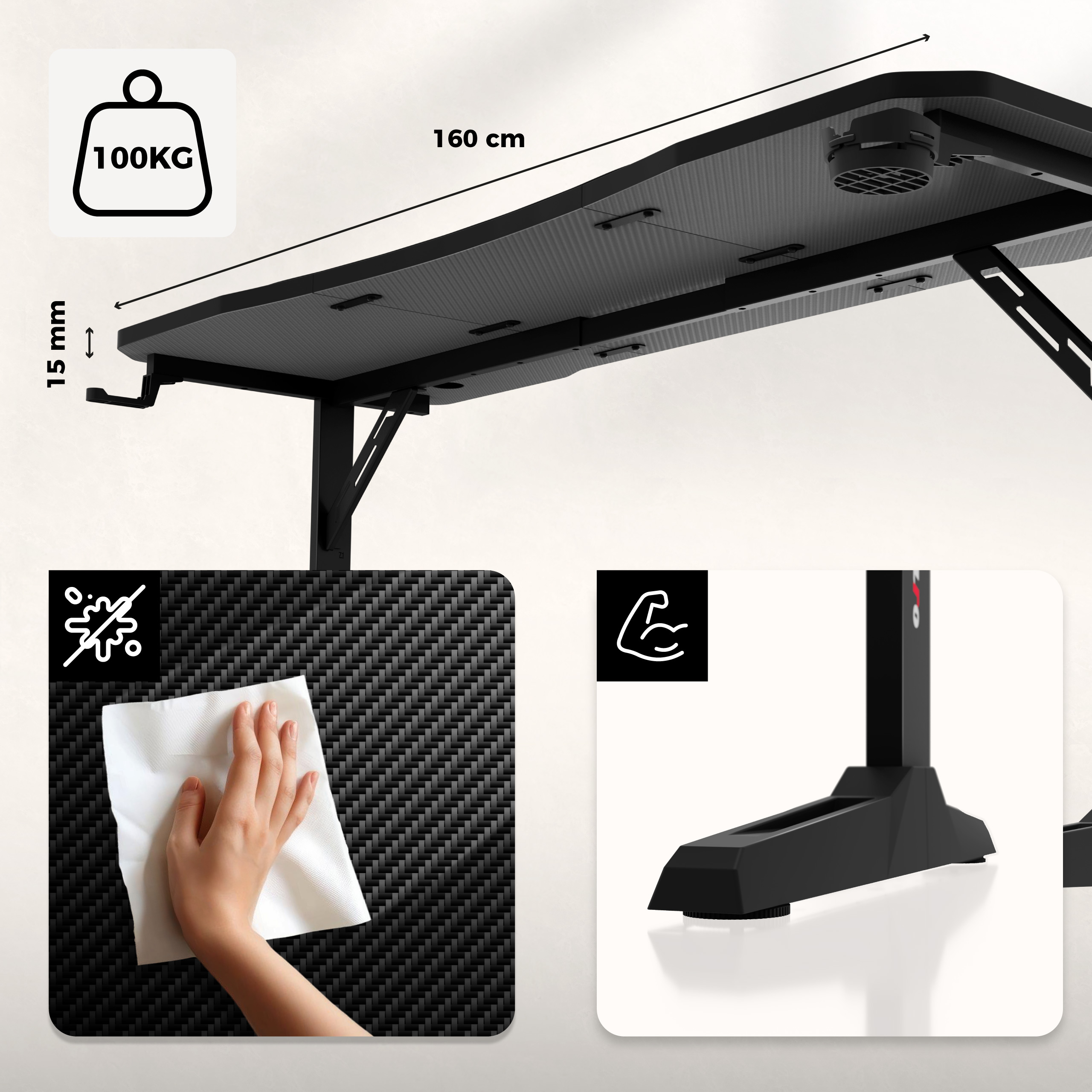 Tischplatte Hero 4.6
